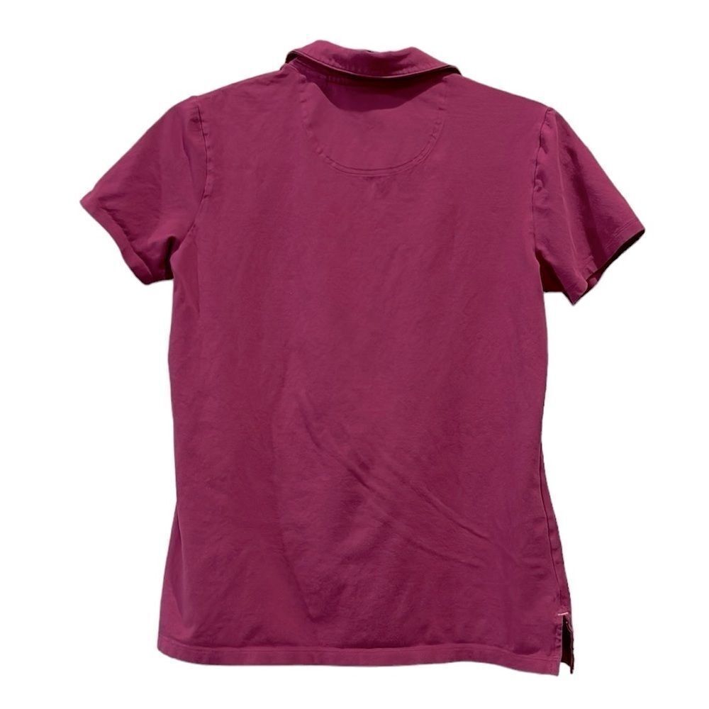 Tommy Bahama Short Sleeve Polo Golf Shirt Maroon Cranberry Small​​​​​​​ - Picture 5 of 5